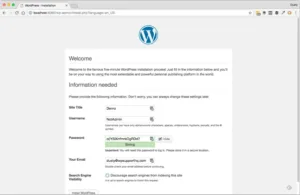 instructions on how to set up a good user name